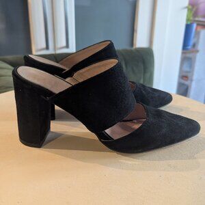 Runa Mule Suede Heels